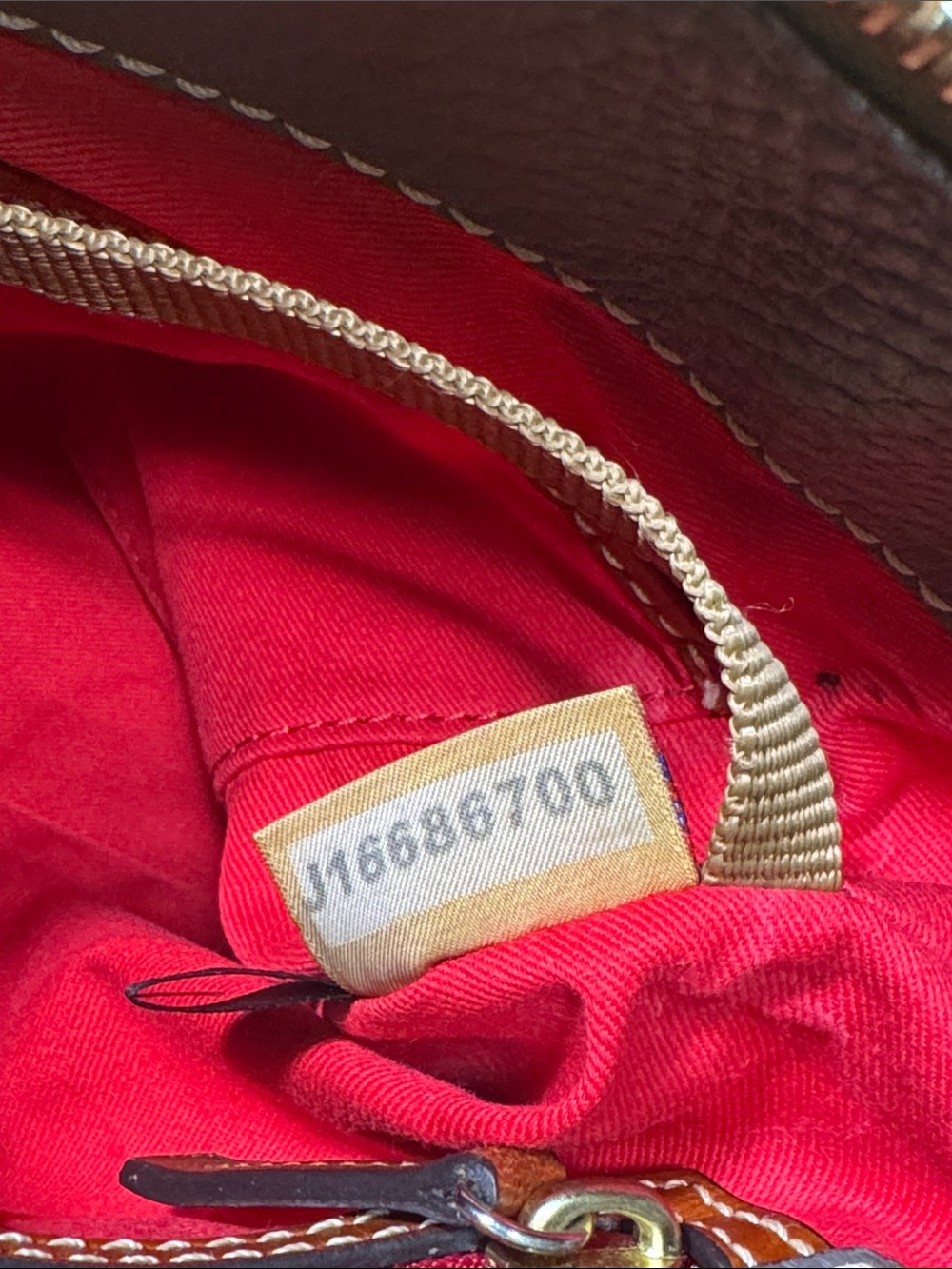 Dooney & Bourke Allison Pebble Leather Bag - Picture 13 of 15